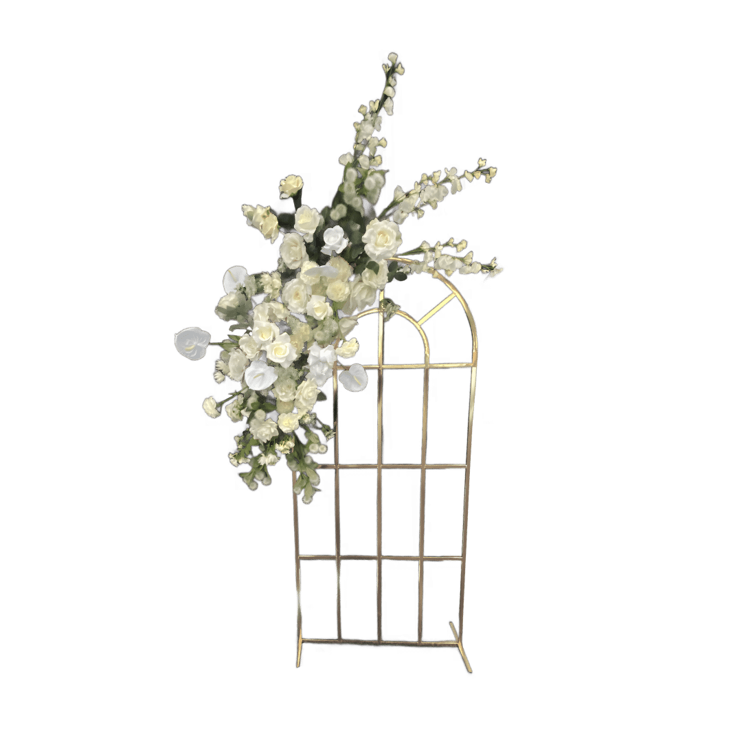 double size floral arrangement for backdrop