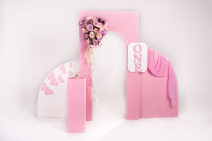 butterfly pink package