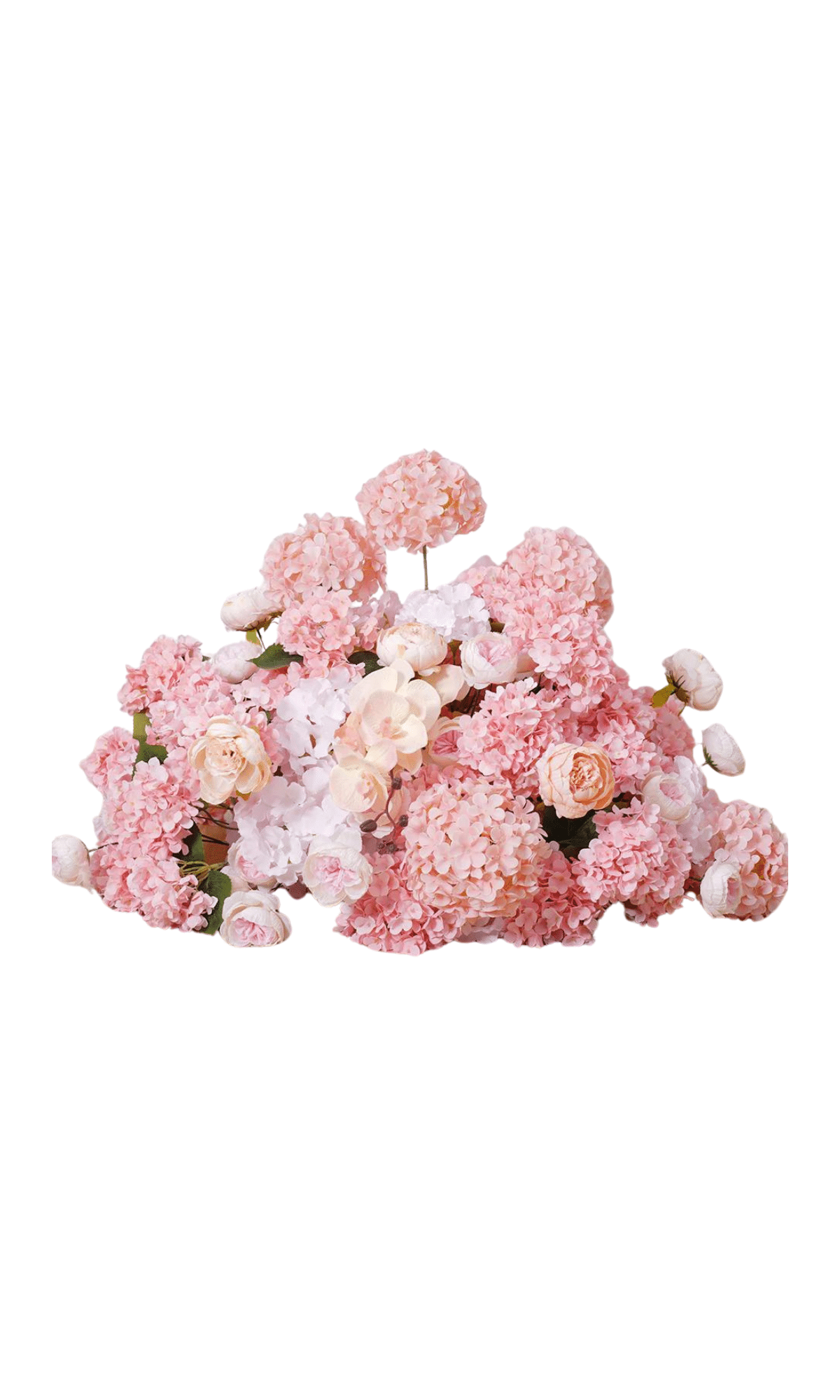 pink artificial flower arrangement