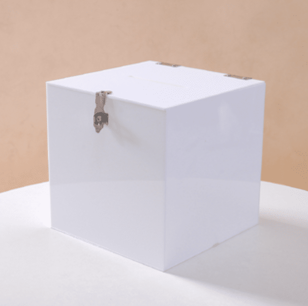white wishing well